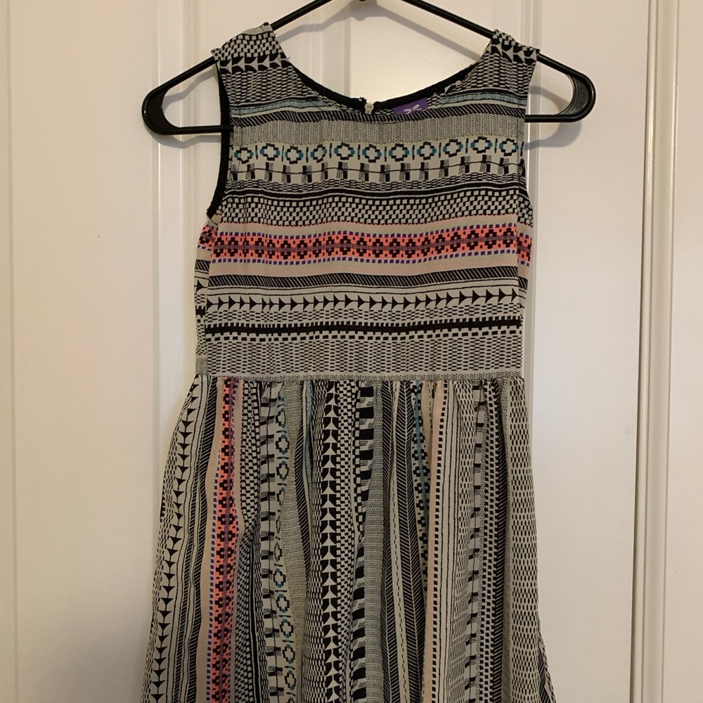 Bebop dress Aztec design cute sleeveless dress